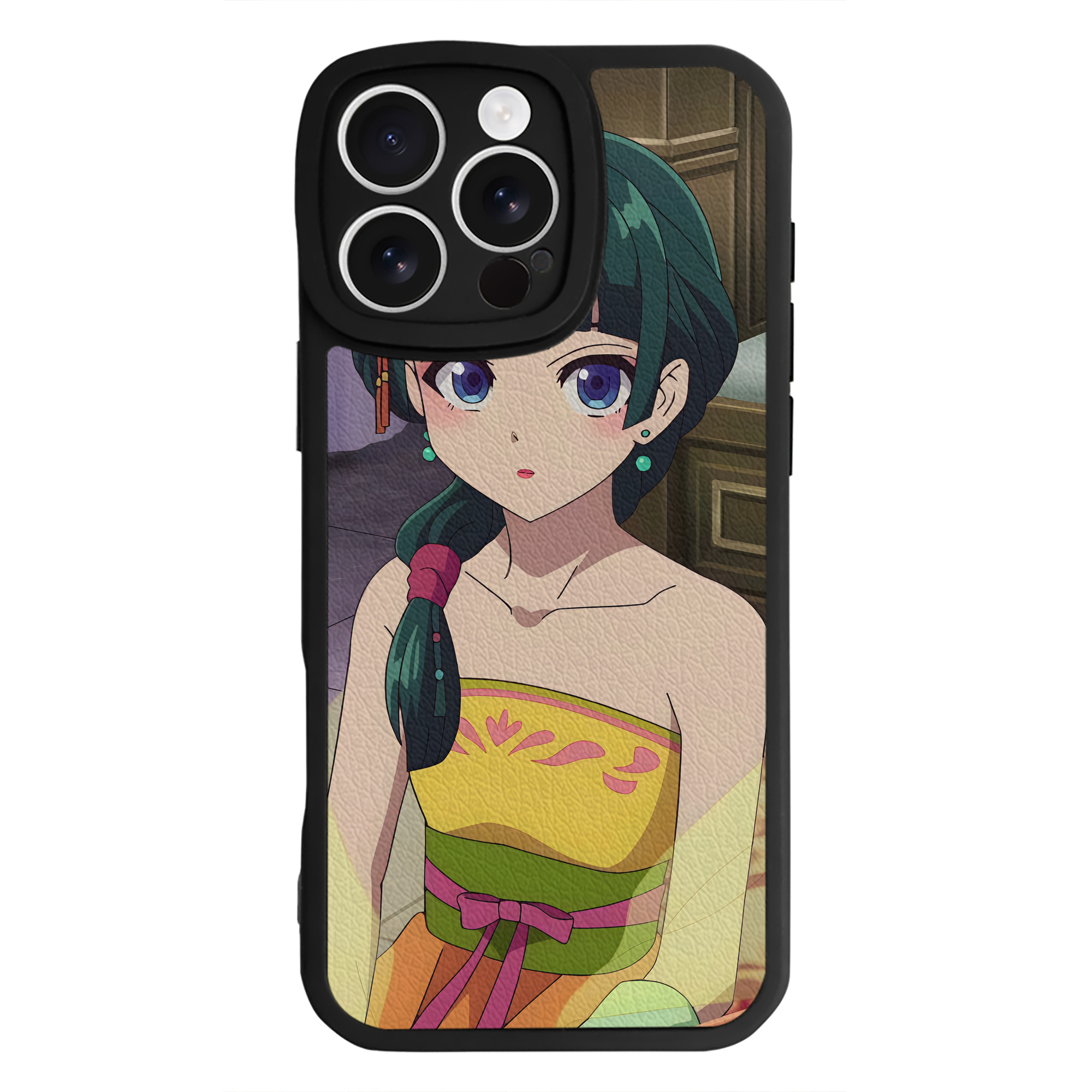 （画像用） 薬屋のひとりごと The Apothecary Diaries 【iPhone 16シリーズ対応】シリコンスマホケース（レザー調） 材質：シリコン